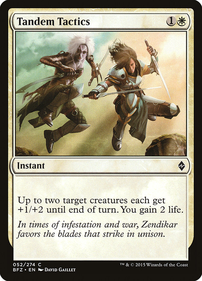 Tandem Tactics [Battle for Zendikar] | Total Play