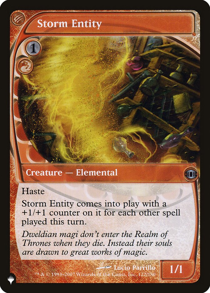 Storm Entity [The List] | Total Play