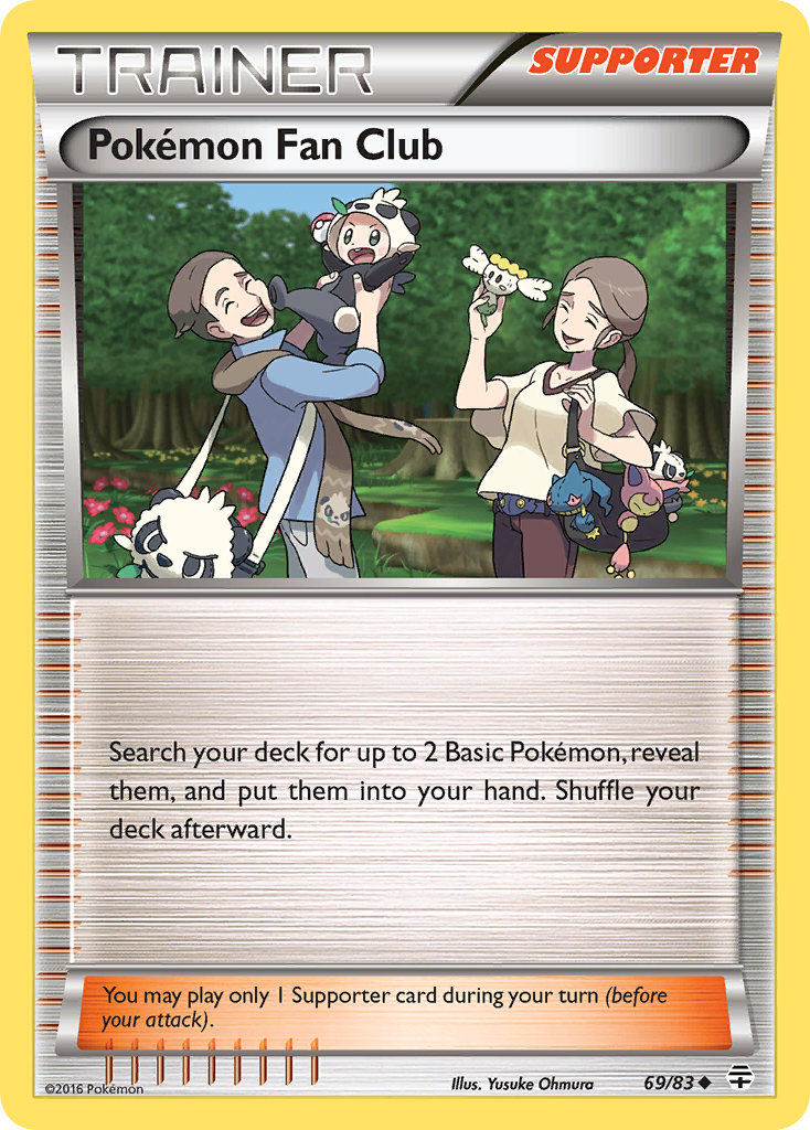 Pokemon Fan Club (69/83) [XY: Generations] | Total Play