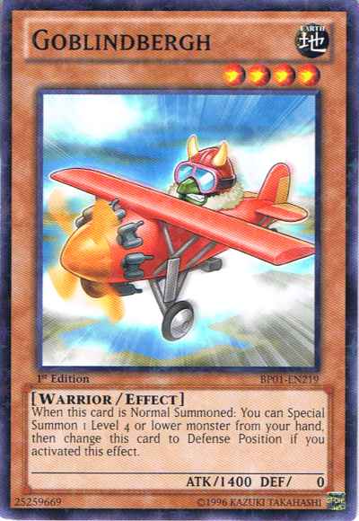Goblindbergh [BP01-EN219] Starfoil Rare | Total Play