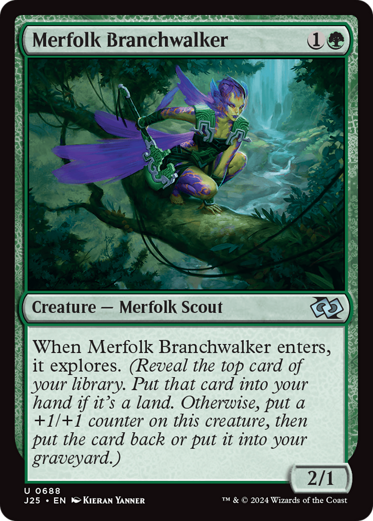 Merfolk Branchwalker [Foundations Jumpstart] | Total Play