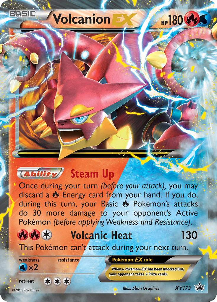 Volcanion EX (XY173) [XY: Black Star Promos] | Total Play