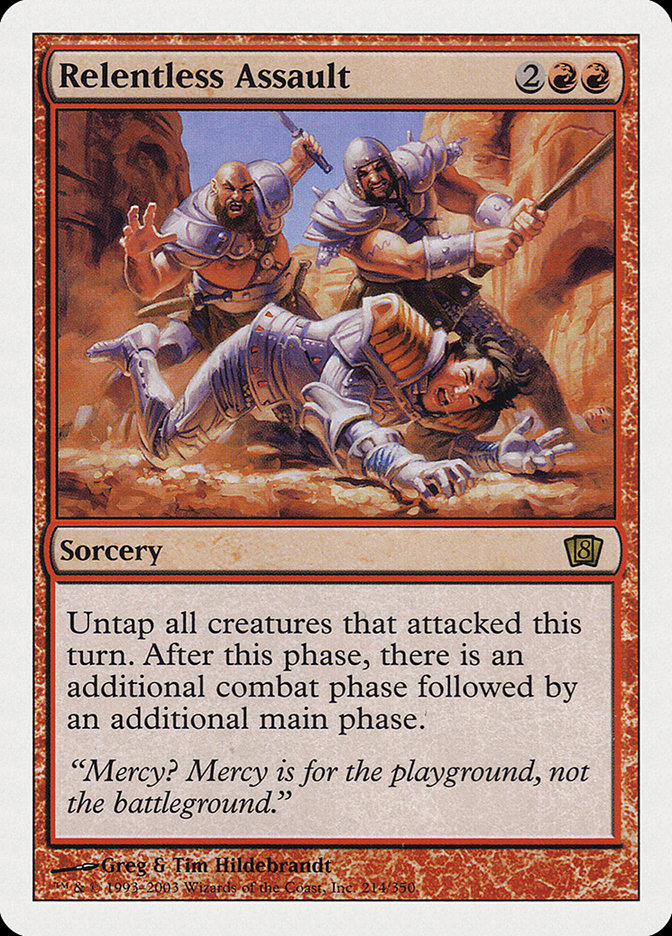 Relentless Assault [Eighth Edition] | Total Play