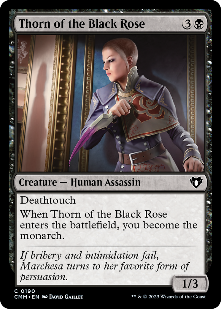 Thorn of the Black Rose [Commander Masters] | Total Play