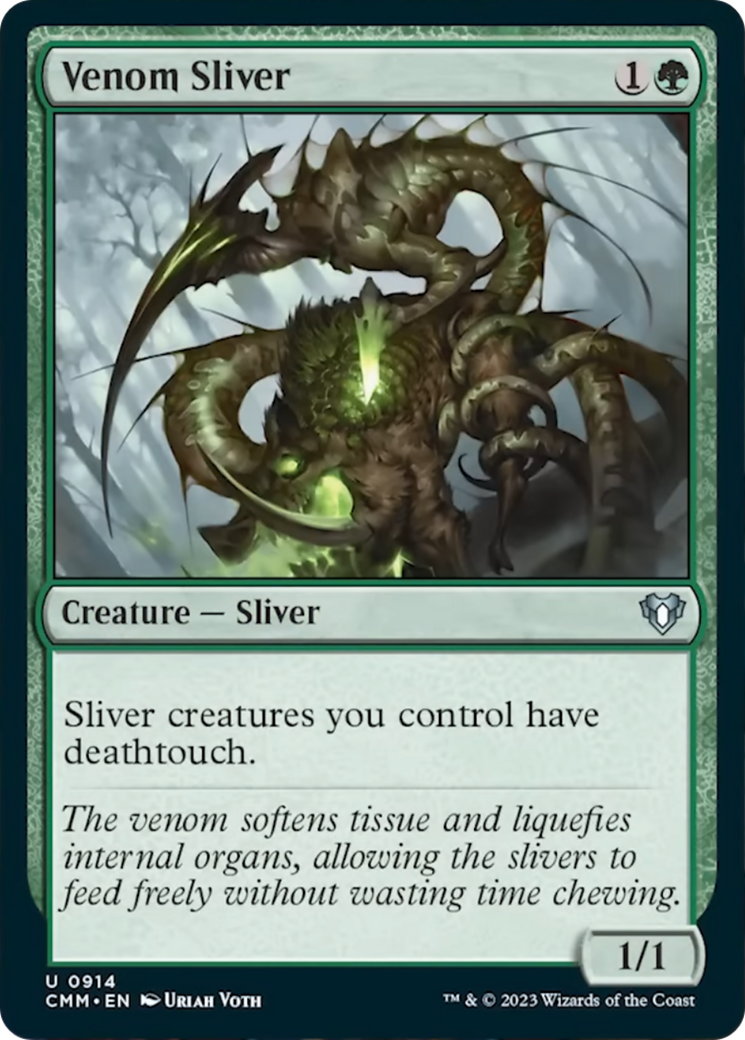 Venom Sliver [Commander Masters] | Total Play