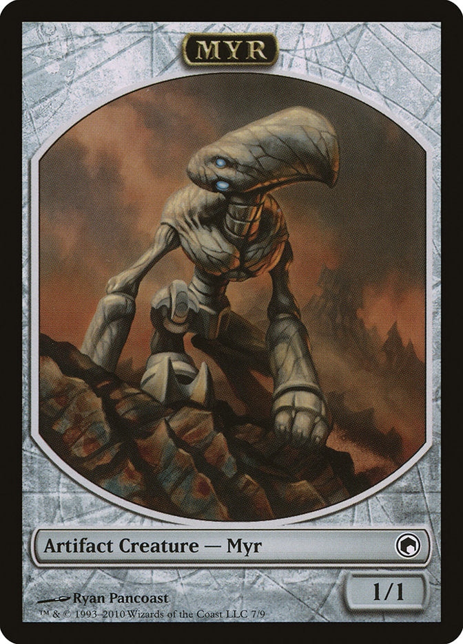 Myr Token [Scars of Mirrodin Tokens] | Total Play