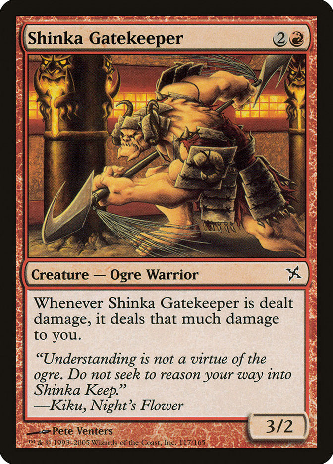Shinka Gatekeeper [Betrayers of Kamigawa] | Total Play
