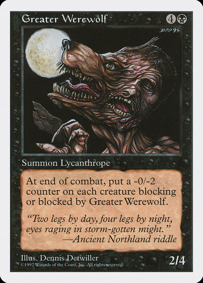 Greater Werewolf [Fifth Edition] | Total Play
