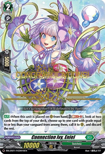 Connection Ivy, Eniel (Hot Stamped) (BSL2021/VGD01SEN) [Bushiroad Event Cards] | Total Play