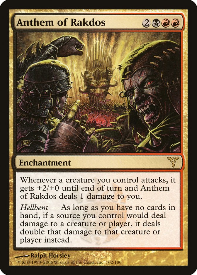Anthem of Rakdos [Dissension] | Total Play