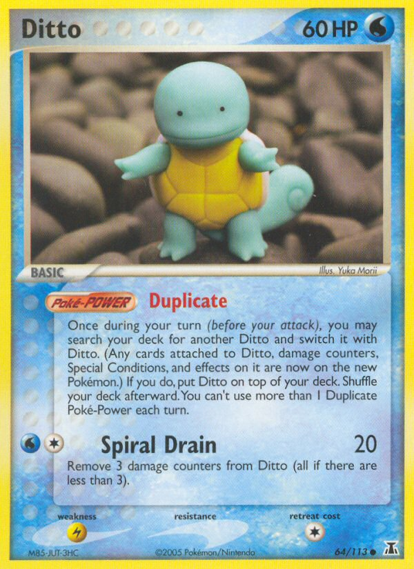 Ditto (64/113) [EX: Delta Species] | Total Play