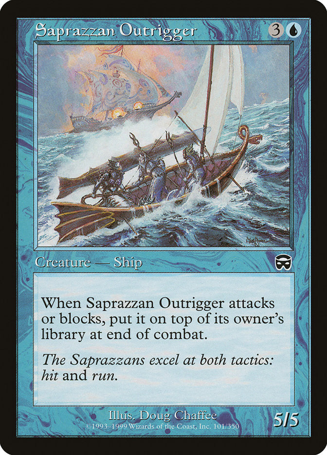 Saprazzan Outrigger [Mercadian Masques] | Total Play