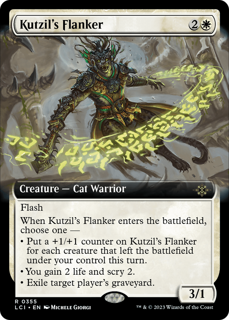 Kutzil's Flanker (Extended Art) [The Lost Caverns of Ixalan] | Total Play