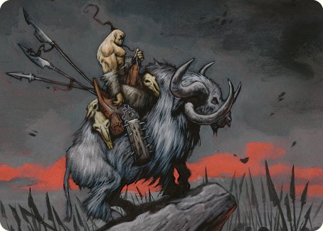 Godo, Bandit Warlord Art Card [Commander Masters Art Series] | Total Play
