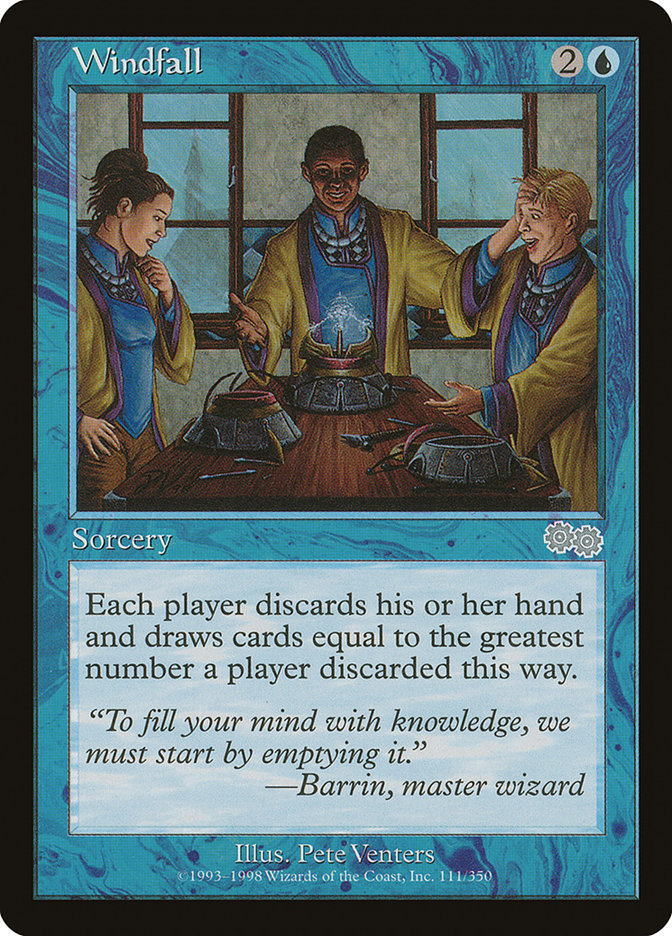 Windfall [Urza's Saga] | Total Play