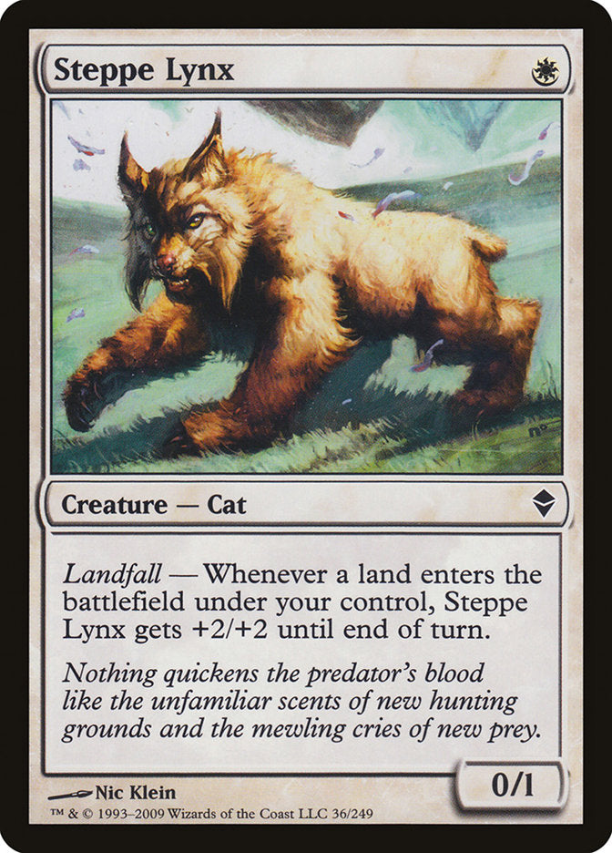 Steppe Lynx [Zendikar] | Total Play