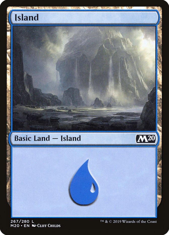 Island (267) [Core Set 2020] | Total Play