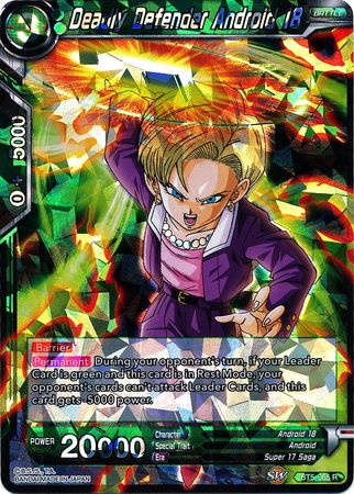 Deadly Defender Android 18 (BT5-065) [Miraculous Revival] | Total Play