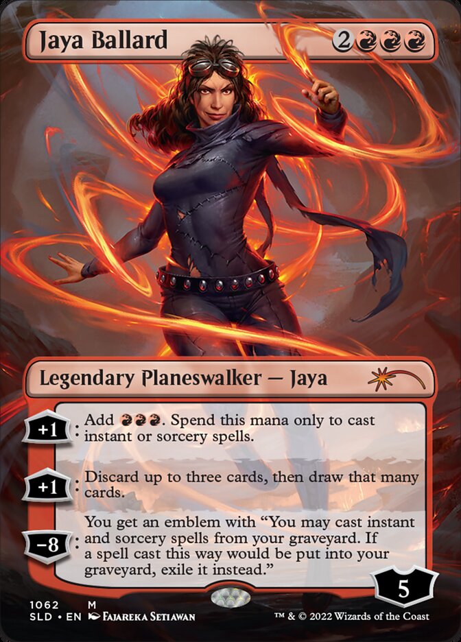 Jaya Ballard (Borderless) [Secret Lair Drop Series] | Total Play