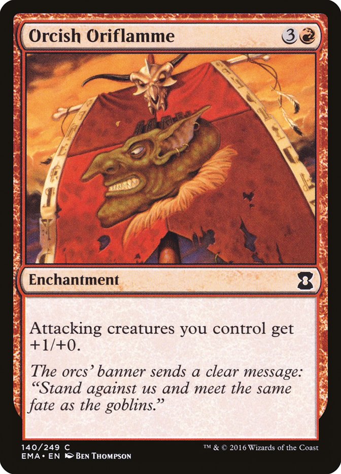 Orcish Oriflamme [Eternal Masters] | Total Play
