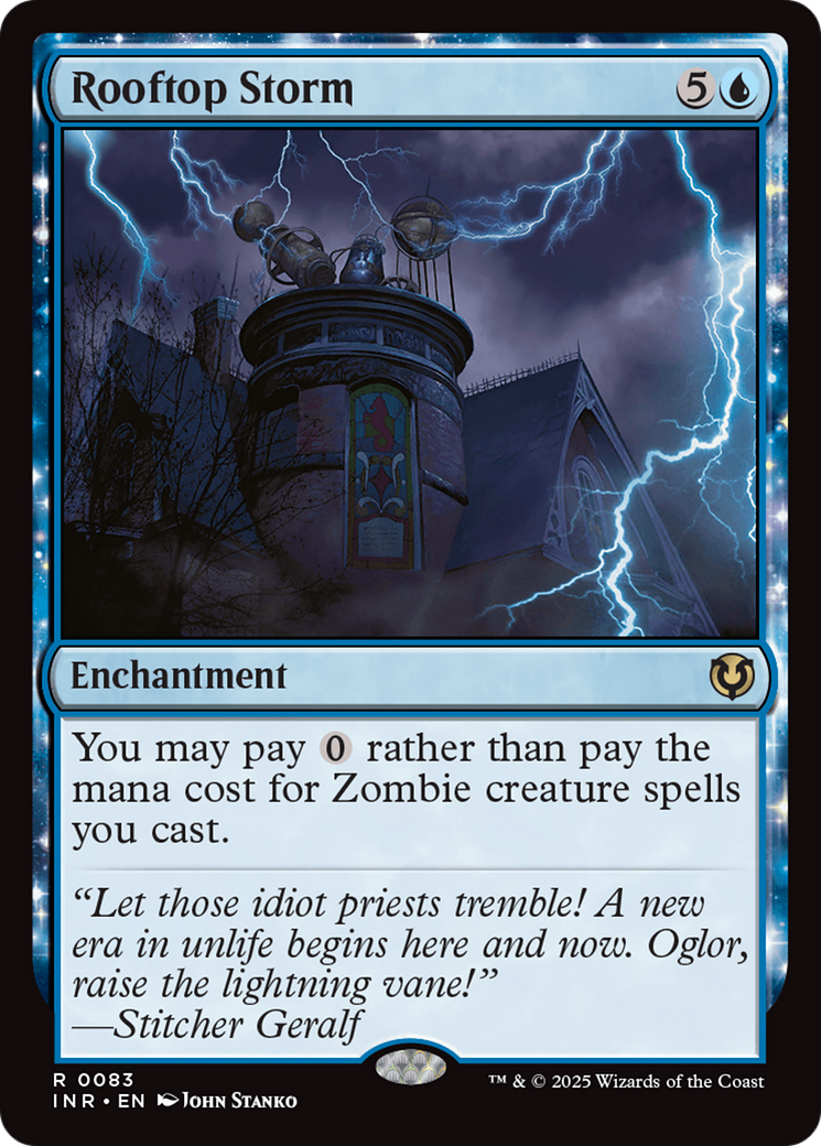 Rooftop Storm [Innistrad Remastered] | Total Play