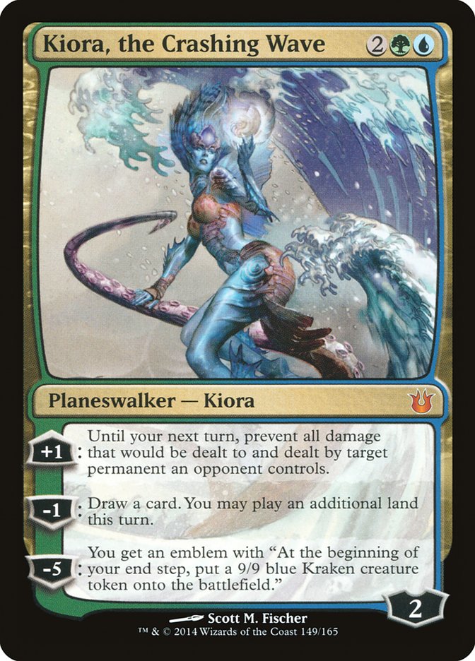 Kiora, the Crashing Wave [Born of the Gods] | Total Play