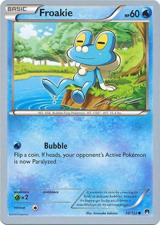 Froakie (38/122) (Ninja Blitz - Cody Walinski) [World Championships 2016] | Total Play