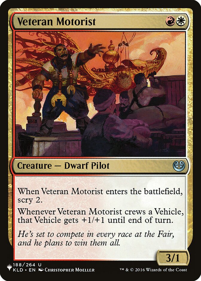 Veteran Motorist [The List] | Total Play