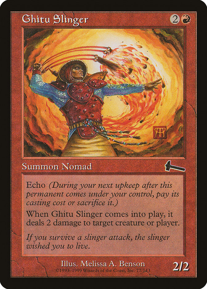 Ghitu Slinger [Urza's Legacy] | Total Play
