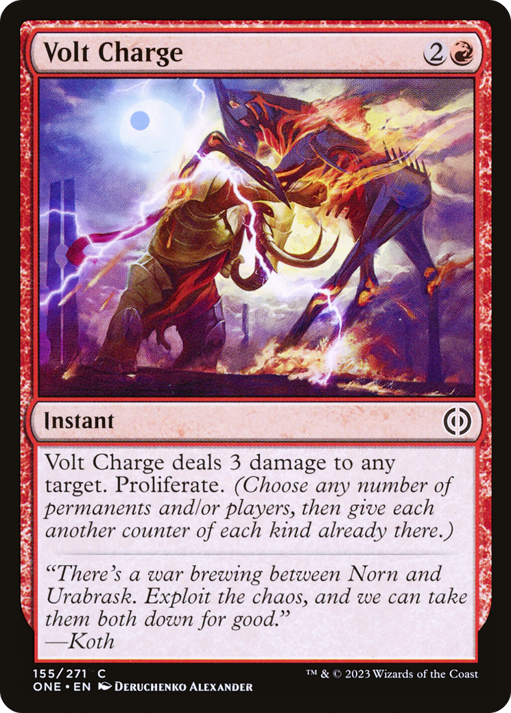 Volt Charge [Phyrexia: All Will Be One] | Total Play