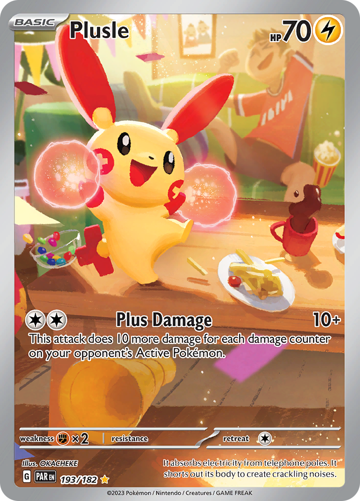 Plusle (193/182) [Scarlet & Violet: Paradox Rift] | Total Play