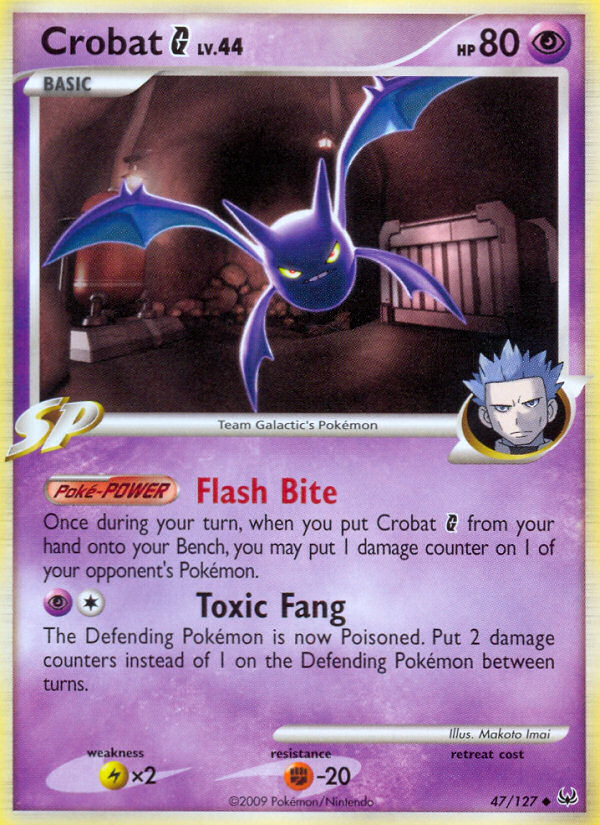 Crobat G (47/127) [Platinum: Base Set] | Total Play