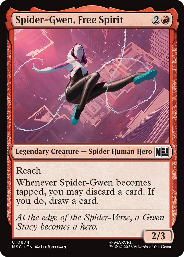 Spider-Gwen, Free Spirit [Marvel Super Heroes Commander] | Total Play