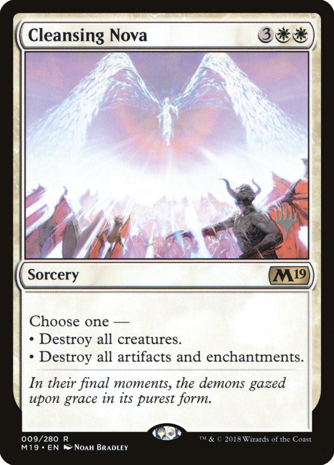 Cleansing Nova (Promo Pack) [Core Set 2019 Promos] | Total Play