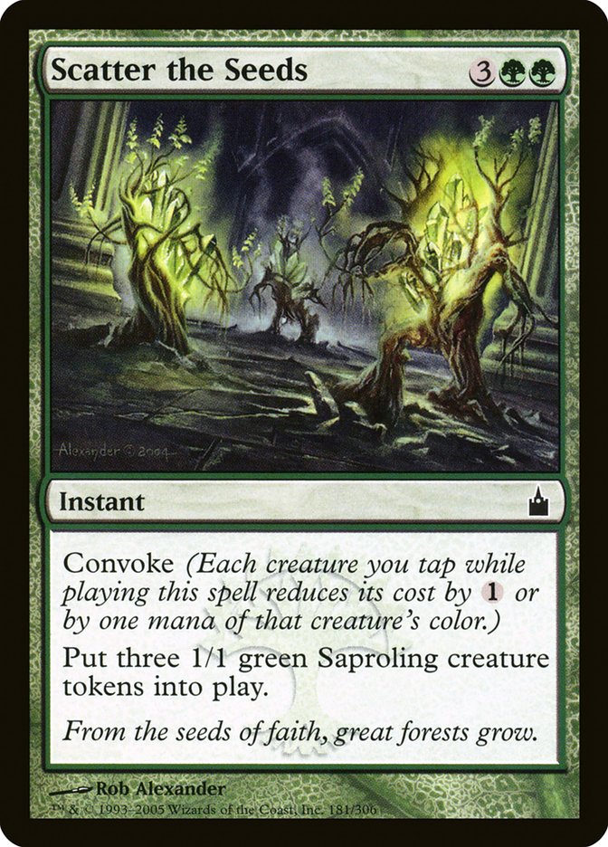 Scatter the Seeds [Ravnica: City of Guilds] | Total Play