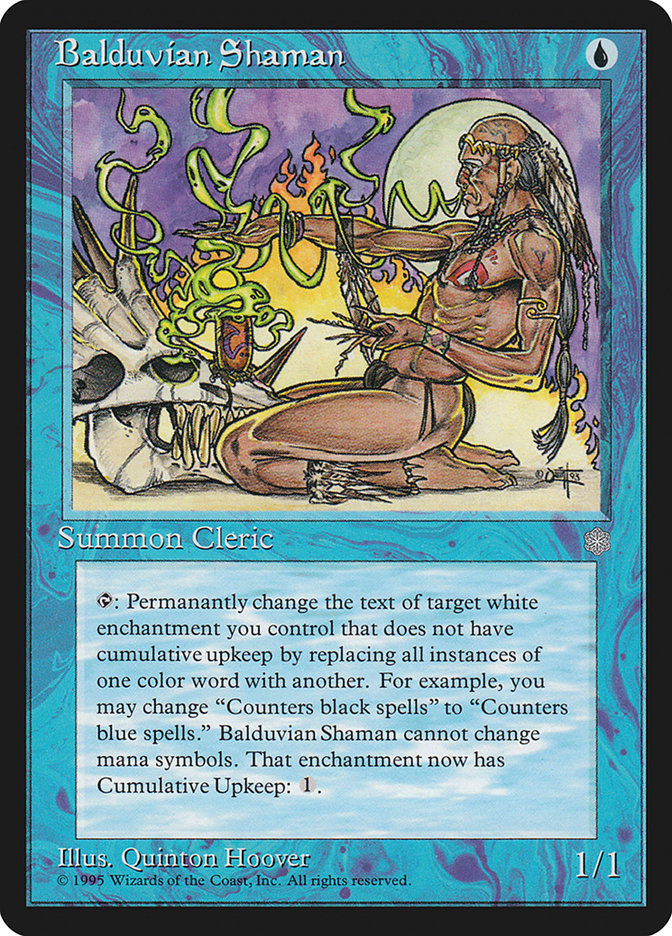 Balduvian Shaman [Ice Age] | Total Play