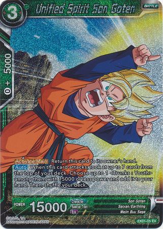 Unified Spirit Son Goten (Foil) (EX01-05) [Mighty Heroes] | Total Play