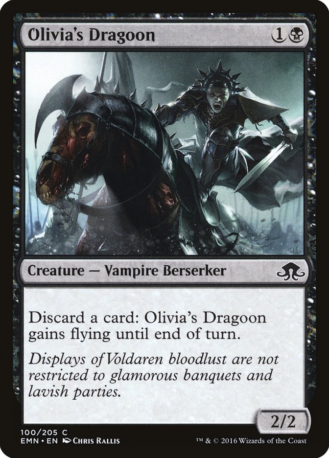 Olivia's Dragoon [Eldritch Moon] | Total Play
