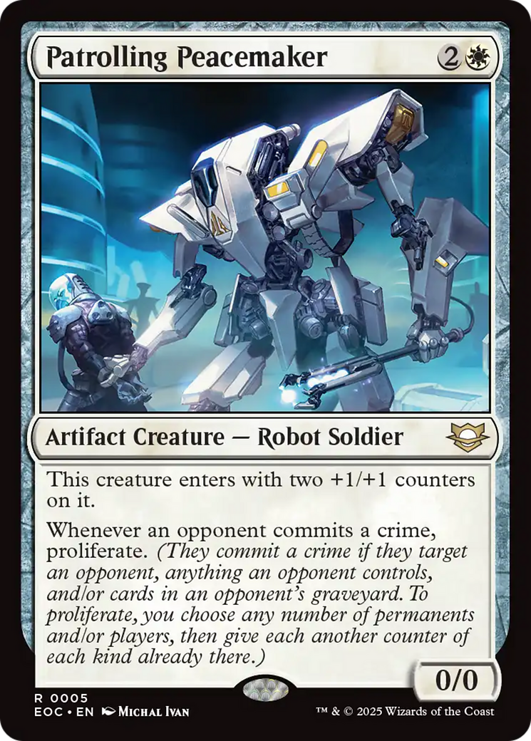 Patrolling Peacemaker [Edge of Eternities Commander] | Total Play