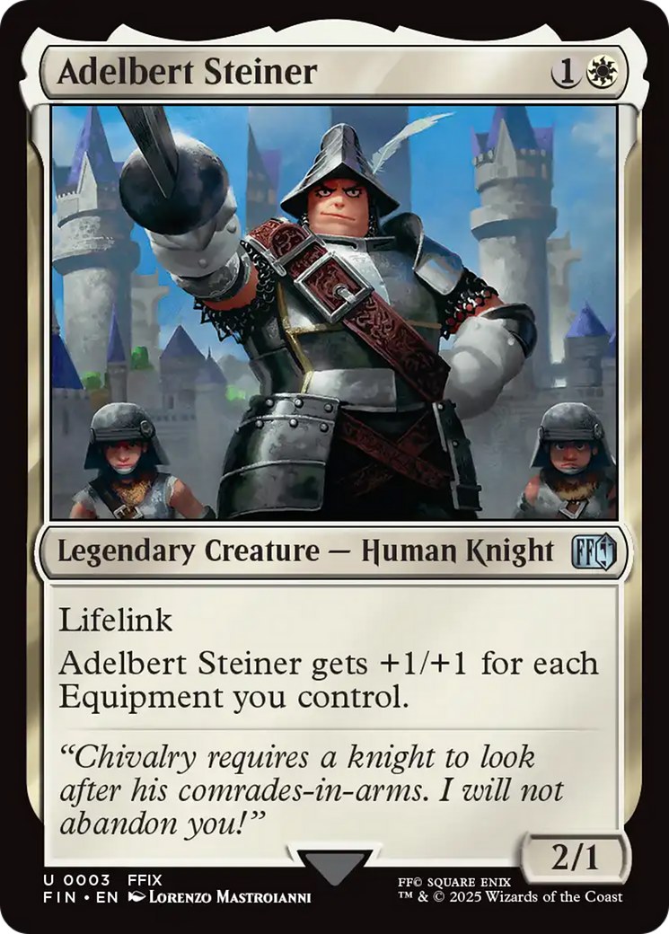 Adelbert Steiner [FINAL FANTASY] | Total Play