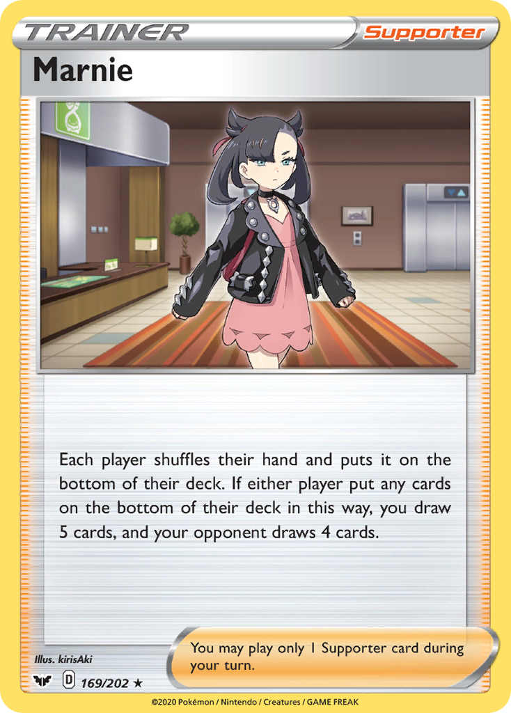 Marnie (169/202) [Sword & Shield: Base Set] | Total Play