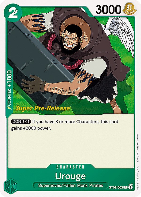 Urouge [Super Pre-Release Starter Deck: Worst Generation] | Total Play