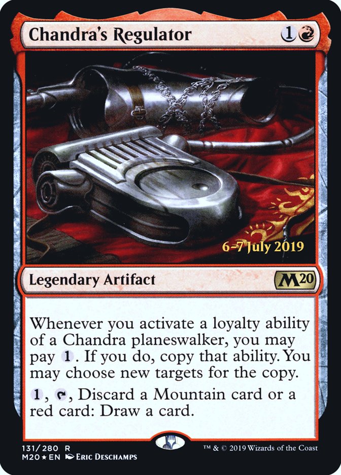 Chandra's Regulator [Core Set 2020 Prerelease Promos] | Total Play