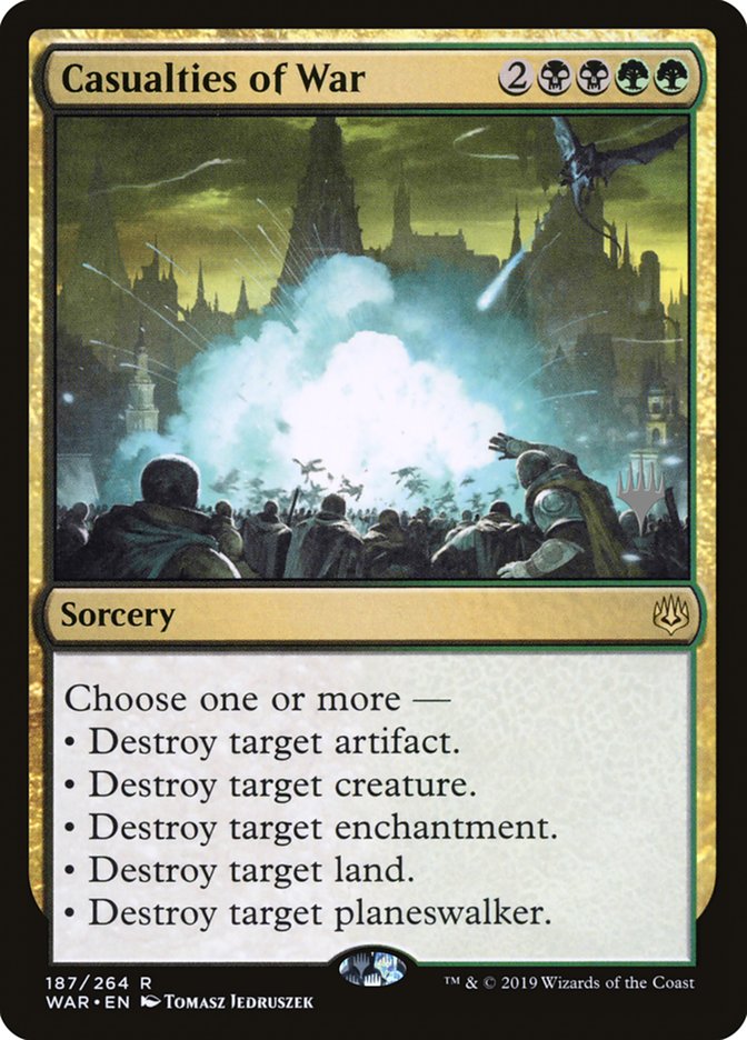Casualties of War (Promo Pack) [War of the Spark Promos] | Total Play