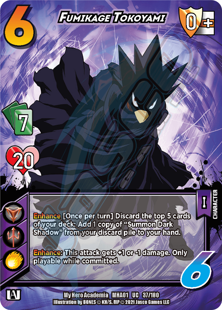 Fumikage Tokoyami [Series 1 Unlimited] | Total Play
