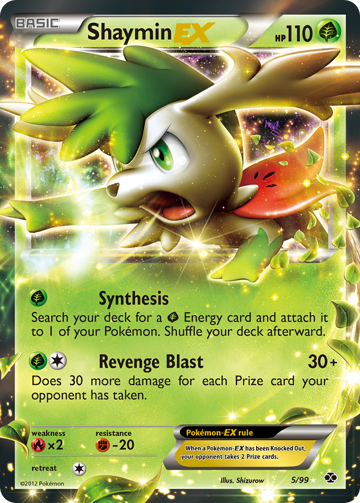 Shaymin EX (5/99) [Black & White: Next Destinies] | Total Play