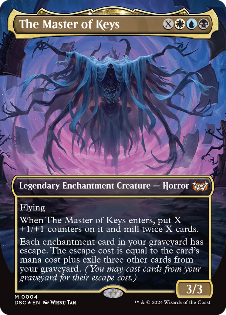 The Master of Keys (Borderless) [Duskmourn: House of Horror Commander] | Total Play