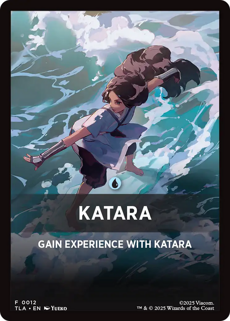 Katara Theme Card [Avatar: The Last Airbender Tokens] | Total Play