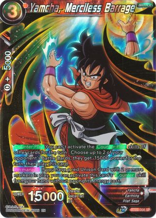 Yamcha, Merciless Barrage (BT10-008) [Rise of the Unison Warrior] | Total Play