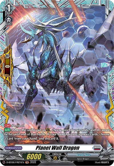 Planet Wall Dragon (D-BT06/FR21EN) [Blazing Dragon Reborn] | Total Play